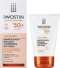 Fragrances, Perfumes, Cosmetics Protective Emulsion SPF50+ - Iwostin Solecrin Emulsion SPF50+