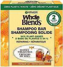 Fragrances, Perfumes, Cosmetics Honey Treasures Repairing Shampoo Bar for Damaged Hair - Garnier Whole Blends Repairing Shampoo Bar For Damaged Hair