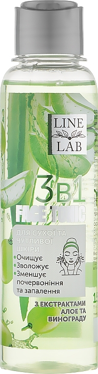 Face Tonicer with Aloe and Grape Extracts - Line Lab — photo N4