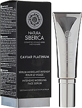 Fragrances, Perfumes, Cosmetics Intensive Modeling Serum "Anti Deep Wrinkles" - Natura Siberica Caviar Platinum