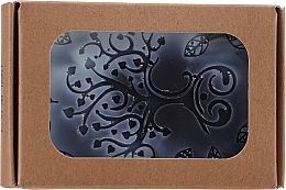 Solid Soap 'Activated Charcoal', Wood - Wooden Spoon Bar Soap — photo N3
