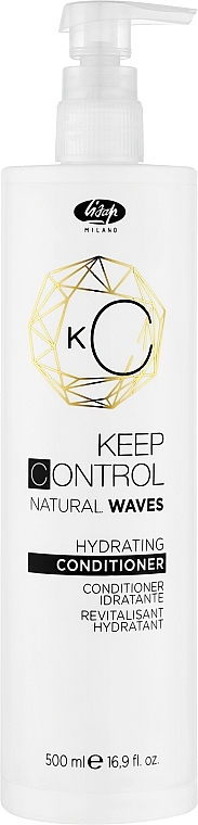 Nourishing & Moisturizing Conditioner - Lisap Keep Control Hydrating Conditioner — photo N2