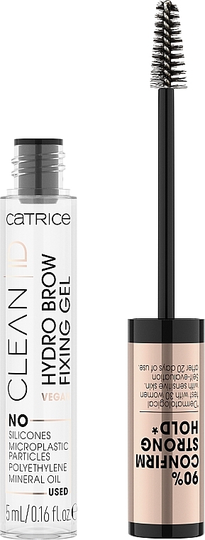 Brow Fixing Gel - Catrice Clean ID Hydro Brow Fixing Gel — photo N2