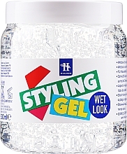 Hair Styling Gel 'Wet Effect' - Hegron Styling Gel Wet Look — photo N7