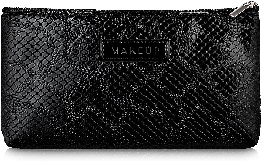 Makeup Bag "Black Snake", black flat - MAKEUP — photo N6