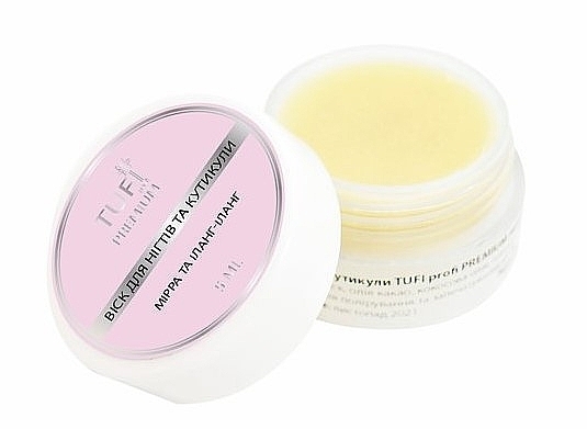 Mirra & Ylang-Ylang Nail & Cuticle Wax - Tufi Profi Premium — photo N2