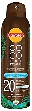 Fragrances, Perfumes, Cosmetics Dry Sunscreen Body Oil - Carroten Coconut Dreams Suncare Dry Oil SPF20