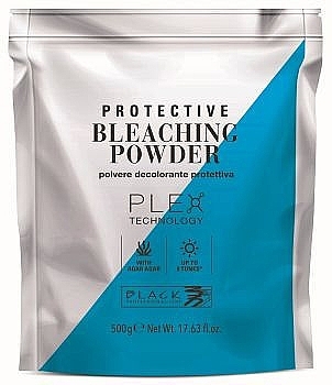 Bleaching Powder (doypack) - Black Professional Line Bleaching Powder Plex Technology — photo N1