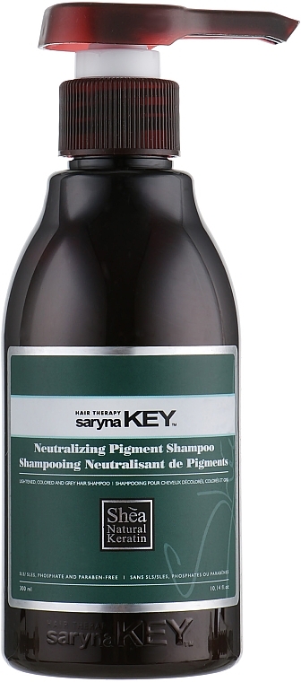 Neutralizing Pigment Shampoo (Silver) - Saryna Key Unique Pro Neutralizing Pigment Shampoo — photo N3