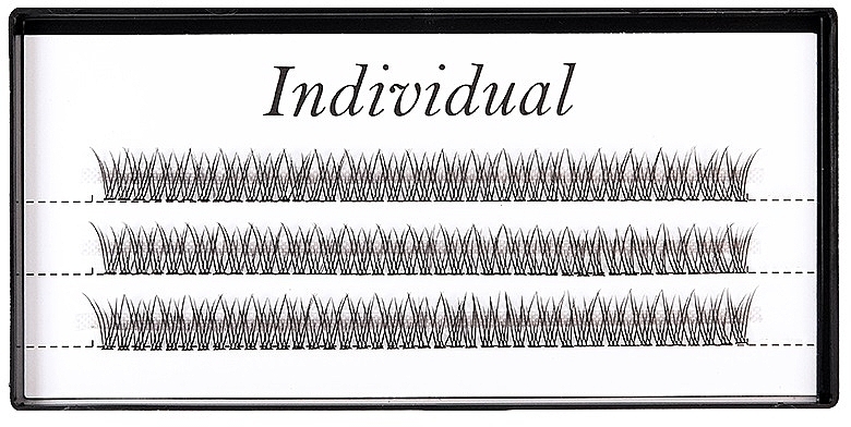 Individual - Individual False Lashes, V-Type Light 0.10C 10mm — photo N1