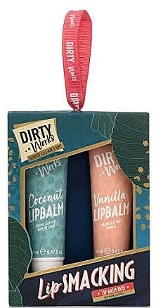 Set - Dirty Works Lip Smacking Duo (lip/balm/2x14ml) — photo N1