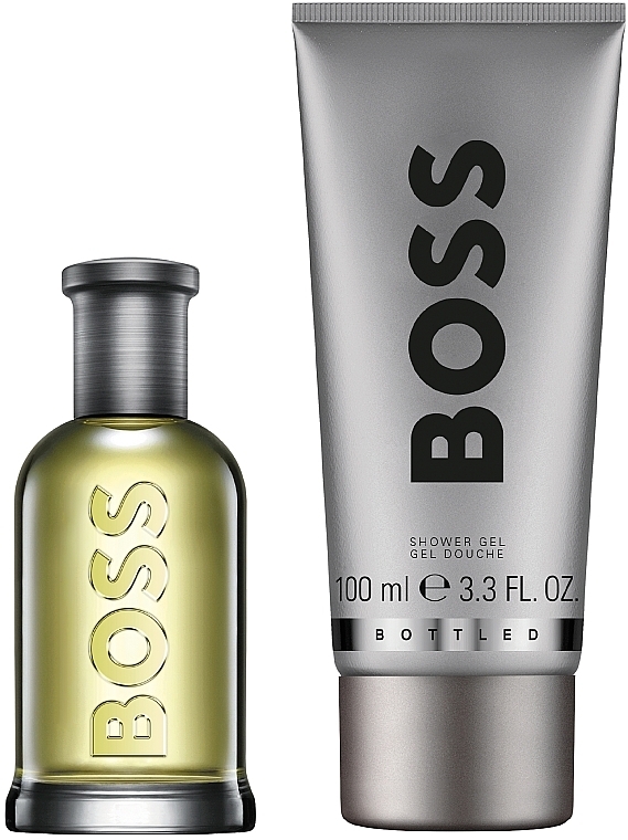 BOSS Bottled - Set (edt/50ml+sh/gel/100ml) — photo N1