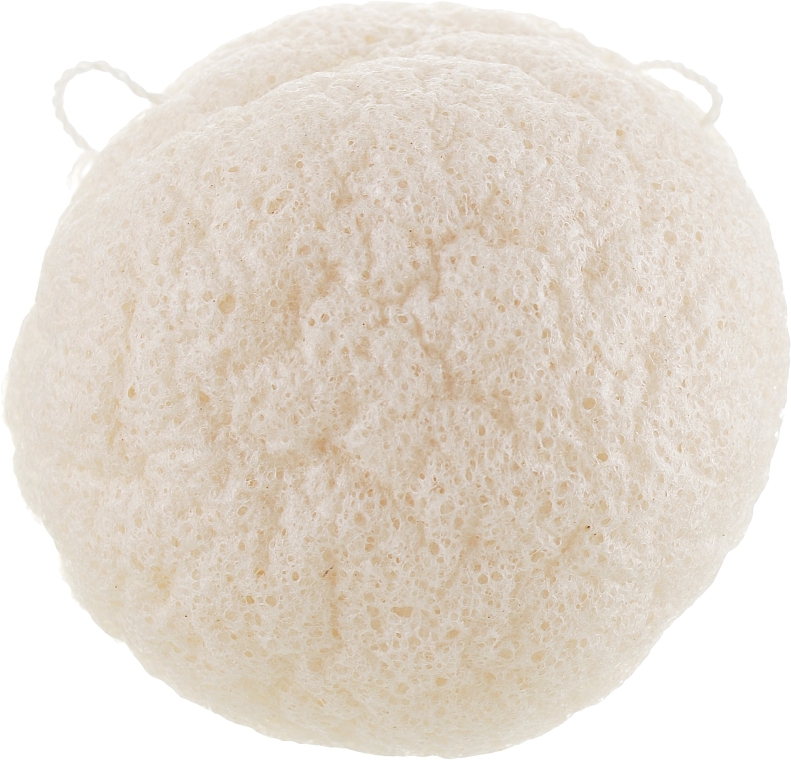 Konjac Face Sponge, white - Aise Line — photo N4