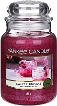 Scented Candle "Sweet Plum Sake" - Yankee Candle Sweet Plum Sake — photo N7