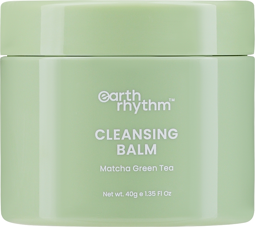 Green Tea Cleansing Balm - Earth Rhythm Matcha Green Tea Cleansing Balm — photo N2