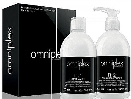 Set - FarmaVita Omniplex Salon Kit (2xhair/balm/500ml) — photo N3
