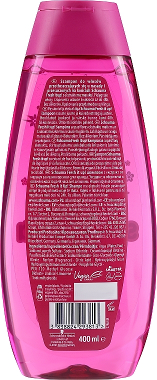 Hair Shampoo "Fresh It Up" - Schwarzkopf Schauma — photo N2