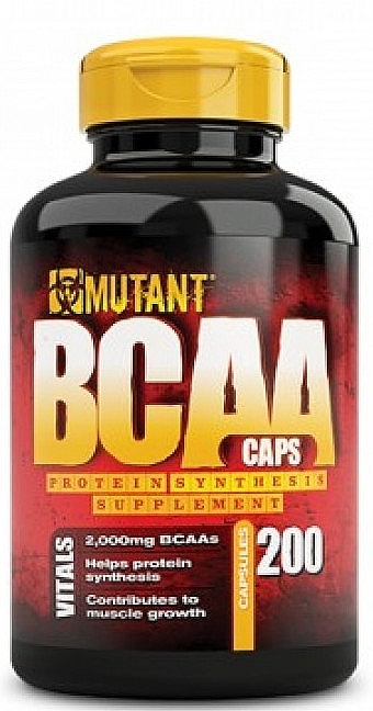 BCAA Amino Acid Complex, capsules - Mutant BCAA Caps — photo N2