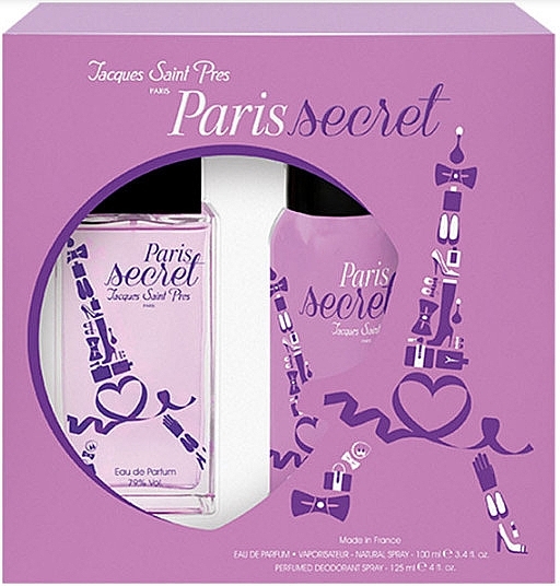 Ulric de Varens Jacques Saint-Pres Paris Secret - Set (edp/100ml + deo/125ml) — photo N1