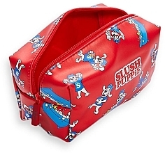 Makeup Bag, red - Revolution Skincare Jake Jamie Slush Puppie Bag — photo N4