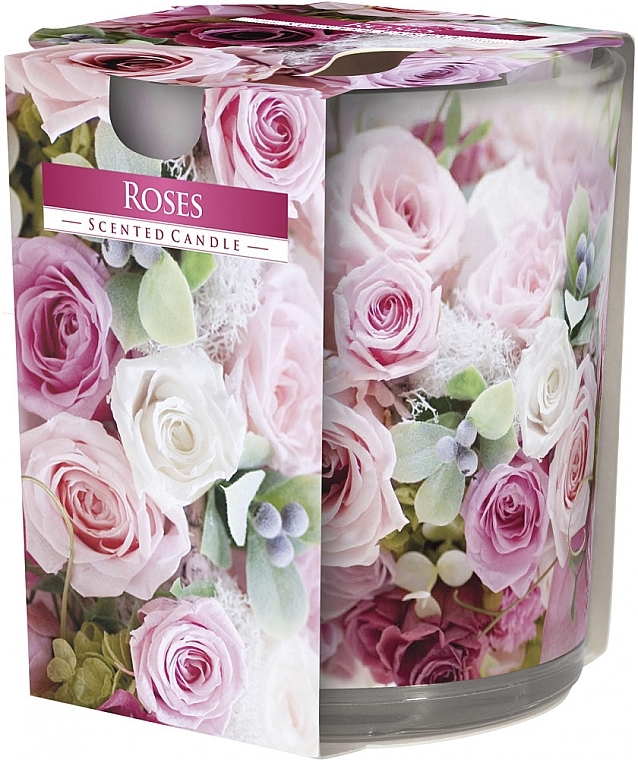 Rose Scented Candle - Bispol Scented Candle — photo N1
