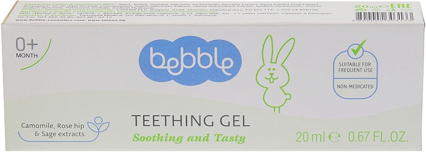 Teeth Gel - Bebble Teething Gel — photo N2