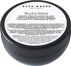 Fragrances, Perfumes, Cosmetics Shaving Soap - Acca Kappa White Moss Shaving Soap