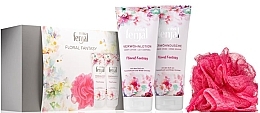 Fragrances, Perfumes, Cosmetics Set - Fenjal Floral Fantasy (sh/gel/200ml + b/milk/200ml + accessory)