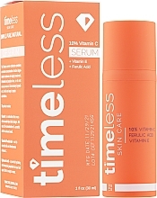 Vitamin C & E and Ferulic Acid Serum - Timeless Skin Care 10% Vitamin C + E Ferulic Acid Serum — photo N70