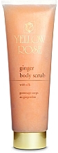 Moisturizing Body Scrub - Yellow Rose Ginger Body Scrub With Silk — photo N1