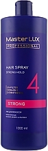 Strong Hold Hair Spray - Master LUX Professional Strong Hair Spray — photo N3