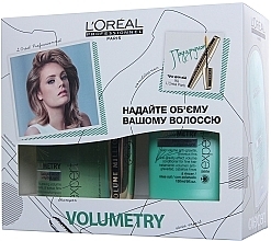 Fragrances, Perfumes, Cosmetics Set - L'oreal Professionnel Volumetry (shm/250ml + cond/150ml + mascara/10.5ml)