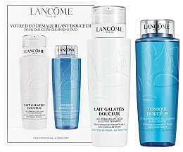 Set - Lancome Duo Douceur Cleanser (ton/400ml + milk/400ml) — photo N3