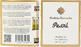 GIFT Perfume Oil (sample) - Hrabina Rzewuska Pearl — photo N12