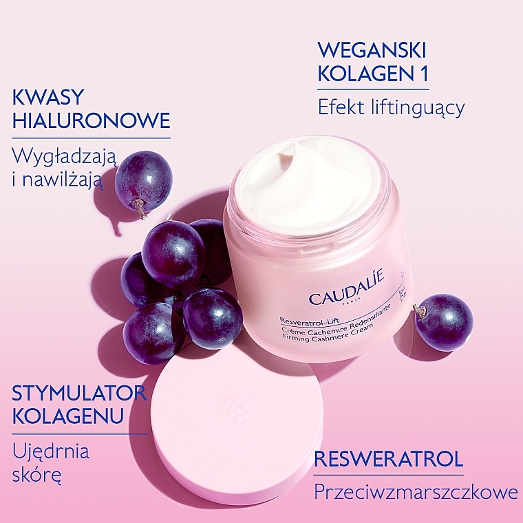 Face Cream - Caudalie Resveratrol Lift Firming Cashmere Cream (refill) — photo N7