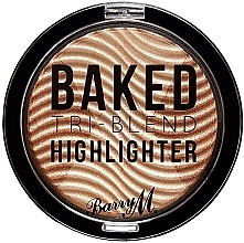 Fragrances, Perfumes, Cosmetics Highlighter - Barry M Baked Tri-Blend Highlighter