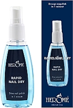 Fragrances, Perfumes, Cosmetics Nail Polish Drying Drops - Herome Rapid Nail Dry