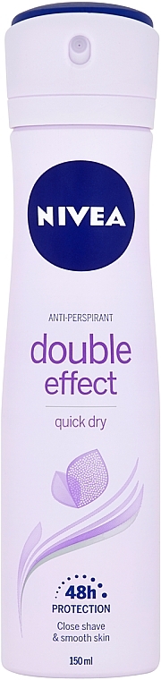 Deodorant Antiperspirant Spray "Double Effect" - NIVEA Double Effect Deodorant Spray — photo N12