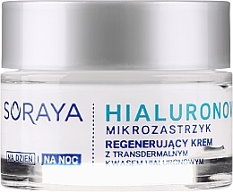Day and Night Restorative Cream - Soraya Hialuronowy Mikrozastrzyk Regenerating Cream 40+ — photo N4
