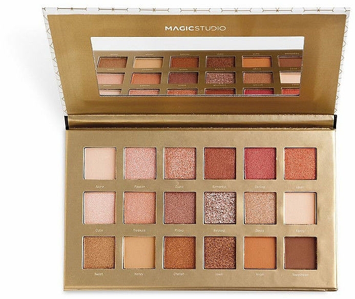 Eyeshadow Palette - Magic Studio Diamond Passion Eyeshadow Palette 18 Color — photo N8