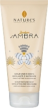 Fragrances, Perfumes, Cosmetics Nature's Zucchero d'Ambra Scrub Face And Body - Face and Body Scrub