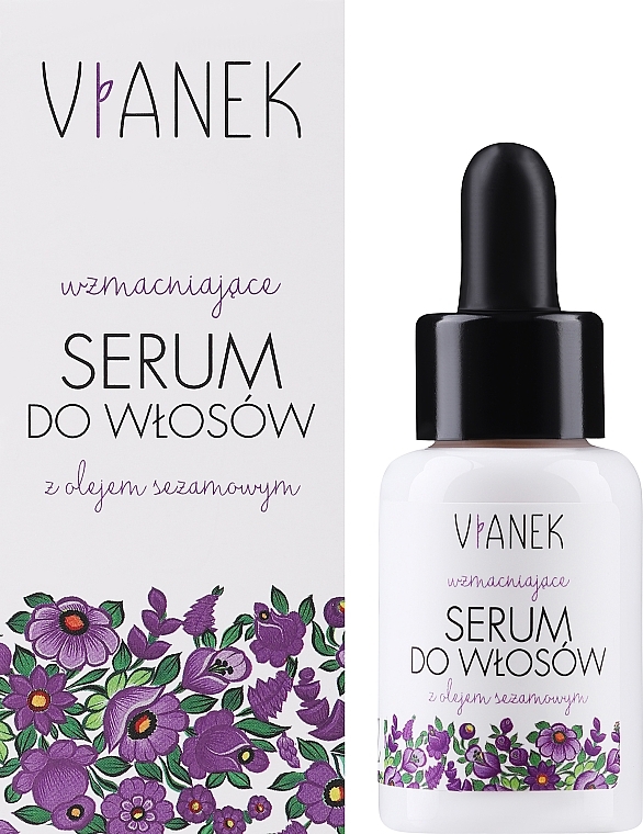 Strengthening Sesame Oil Hair Serum - Vianek Hair Serum — photo N12