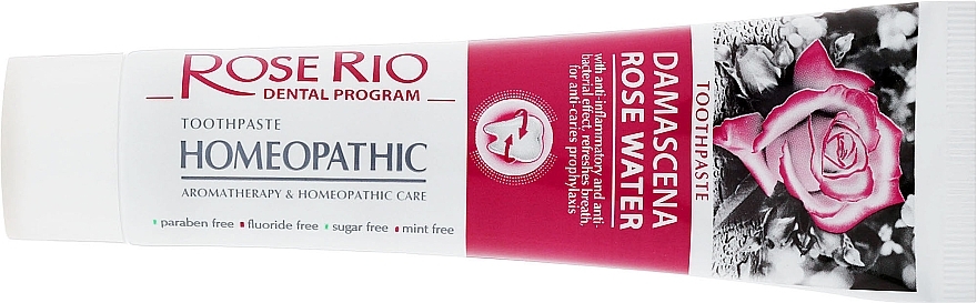 Homeopathic Toothpaste - Rose Rio Toothpast — photo N2