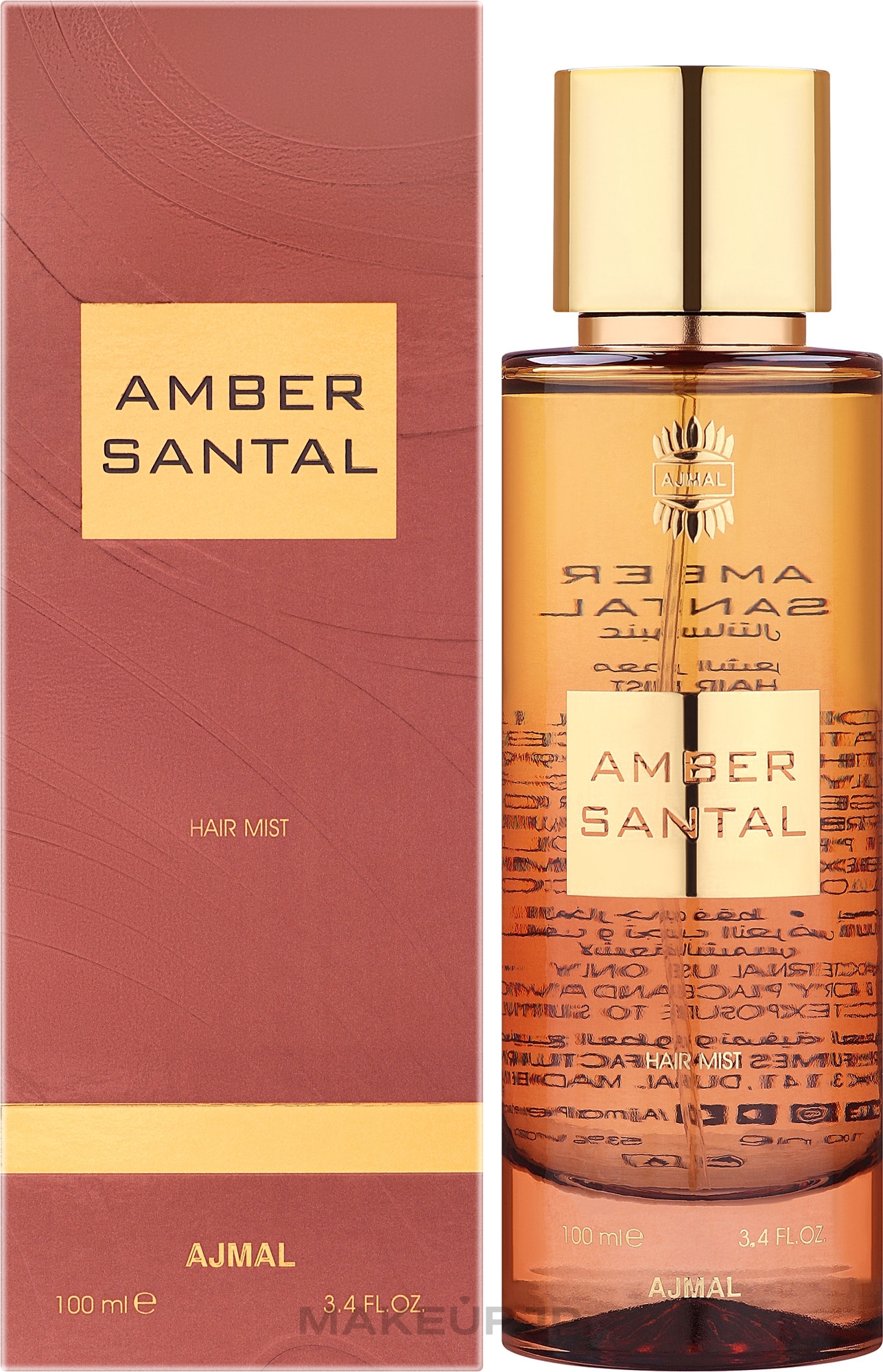 Ajmal Amber Santal - Perfumed Hair Mist — photo 100 ml