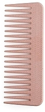 Fragrances, Perfumes, Cosmetics Hair Comb, biodegradable, pink - IDC Institute Eco Rake Comb