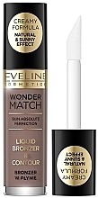 Fragrances, Perfumes, Cosmetics Eveline Cosmetics Wonder Match Liquid Bronzer Contour - Bronzer