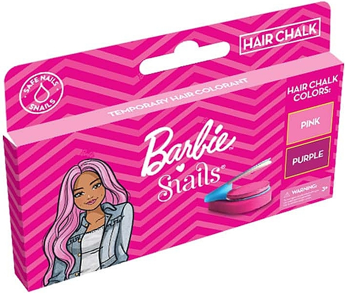 子供用ヘアチョーク - Snails Barbie Hair Chalk — photo N1