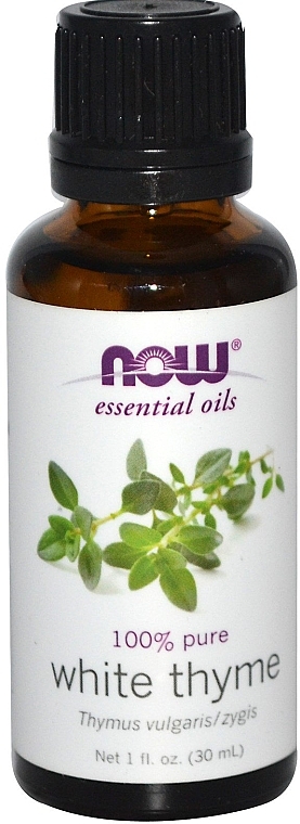 White Thyme Essential Oil - Now Foods Essential Oils 100% Pure White Thyme — photo N7