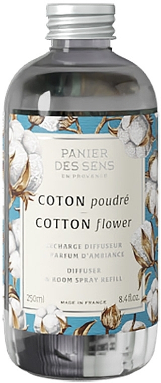 Cotton Flower Diffuser Refill - Panier Des Sens Cotton Flower Diffuser & Room Spray Refill — photo N4