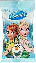 Fragrances, Perfumes, Cosmetics Frozen Anna & Elsa Wet Wipes, 15 pcs - Smile Ukraine Disney